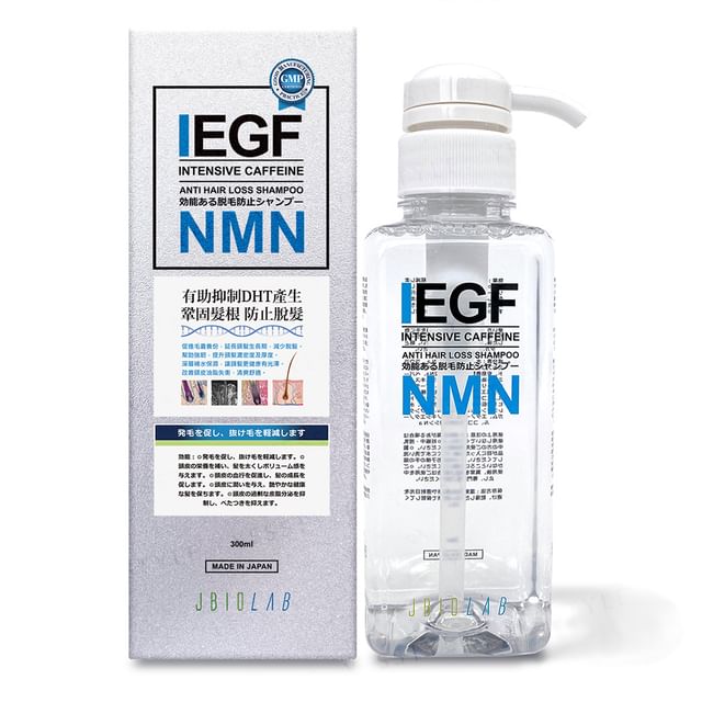 JBIOLAB NMN + EGF Intensive Caffeine Anti Hair Loss Shampoo