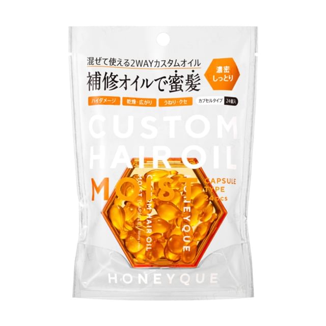 BOTTLE WORKS - Honeyque Deep Repair Hair Oil Moist Capsule Type