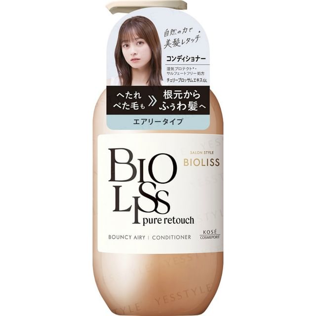 Kose Bioliss Pure Retouch Bouncy Airy Conditioner 480ml