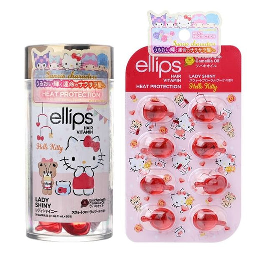 ellips - Sanrio Hello Kitty Moroccan Lady Shiny Hair Oil