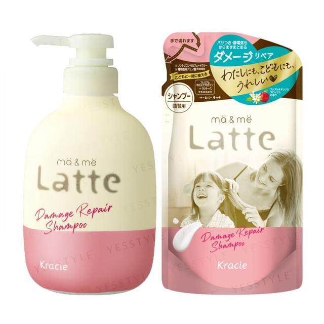 Kracie Latte Damage Repair Shampoo 360ml Refill