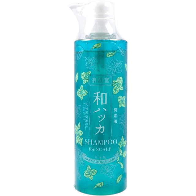 Cosmetex Roland Junsohada Japanese Peppermint Scalp Shampoo 485ml