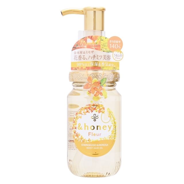 ViCREA - &honey Fleur Kinmokusei & Mimosa Moist Hair Oil 3.0