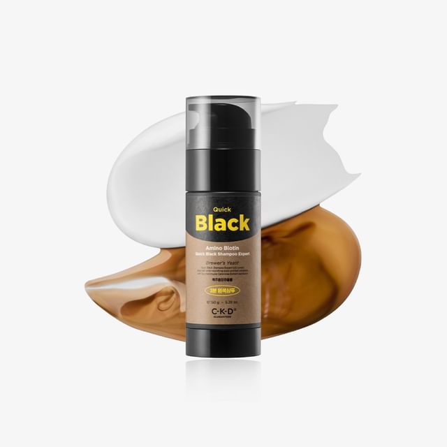 CKD Guaranteed Amino Biotin Quick Black Shampoo Expert 150g