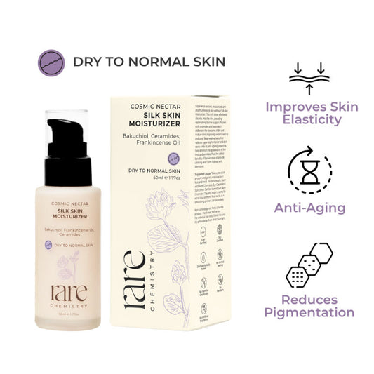 Rare Chemistry Cosmic Nectar Silk Skin Moisturizer Dry/Normal Skin Bakuchiol Ceramides Anti Ageing