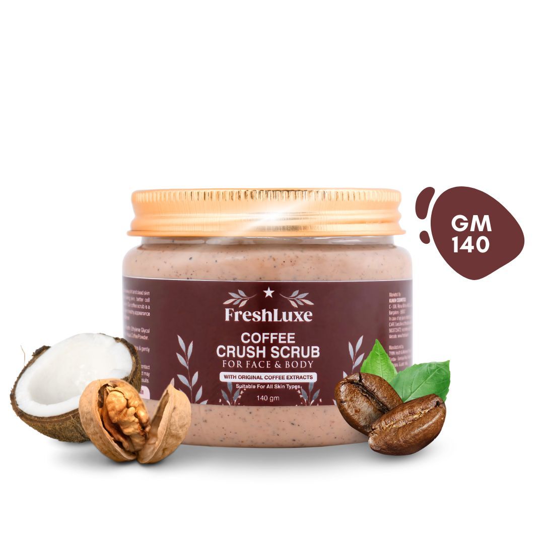FreshLuxe Coffee Crush Face Scrub