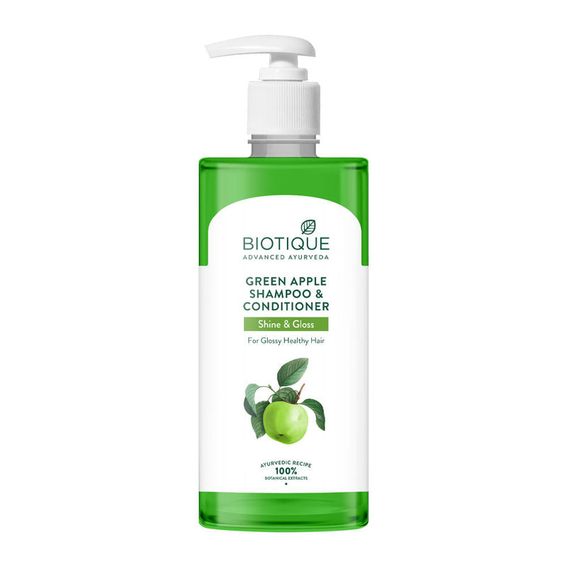 Biotique Green Apple Shine & Gloss Shampoo & Conditioner