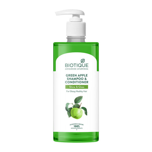 Biotique Green Apple Shine & Gloss Shampoo & Conditioner