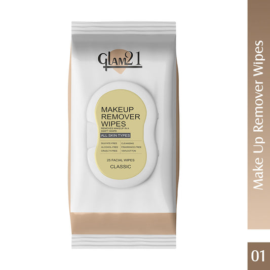 GLAM21 Makeup Remover Wipes - Classic