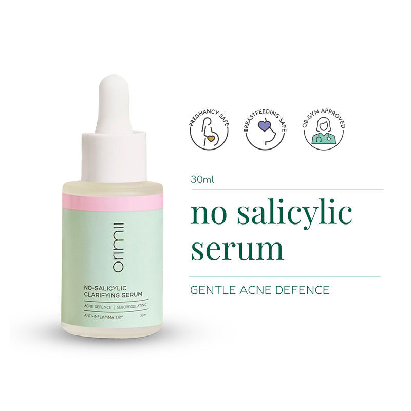 Orimii No Salicylic Clarifying Face Serum For Acne Control - Pregnancy Safe