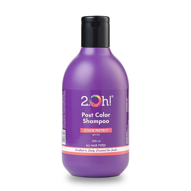 2.Oh Italian Post Color Shampoo For Color Treated Hair, With Ph 4.5 And Color Protect Complex