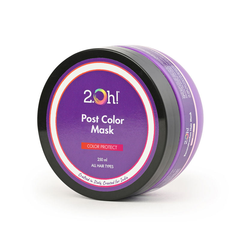 2.Oh Italian Post Color Hair Mask For Color Treated Hair, With Ph 4.5 And Color Protect Complex