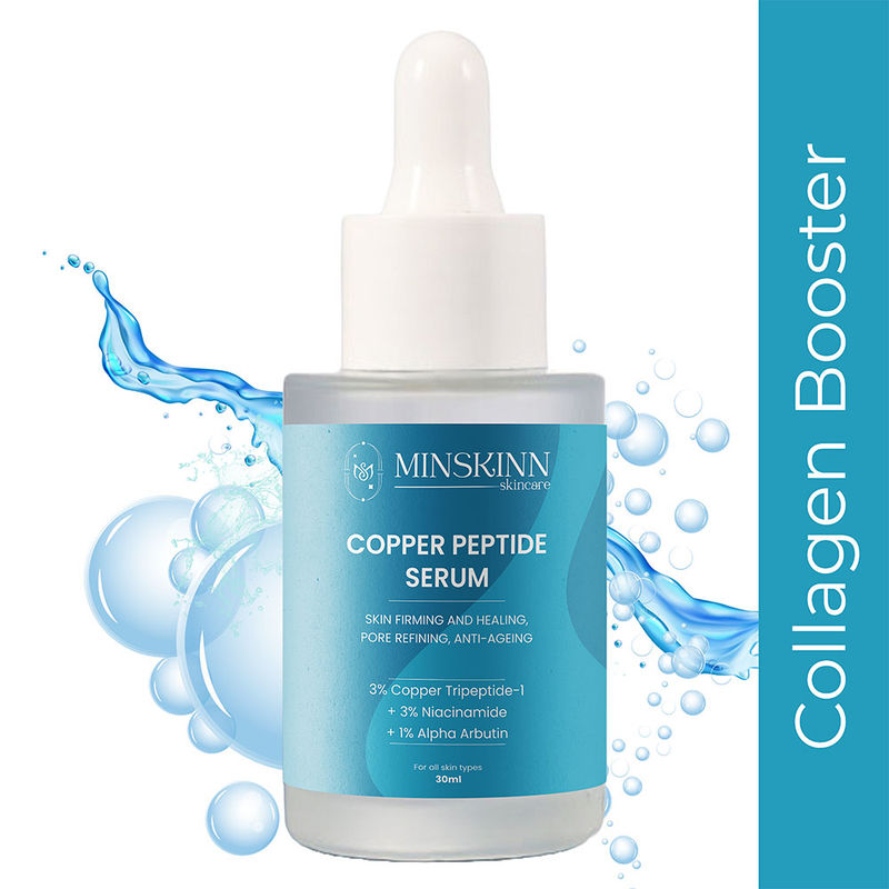 Minskinn Skincare Copper Peptide And Niacinamide Face Serum