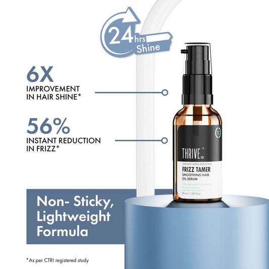 ThriveCo Frizz Tamer Smoothing Hair Oil Serum