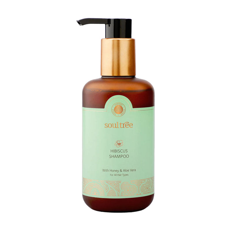 SoulTree Hibiscus Shampoo with Honey and Aloe Vera