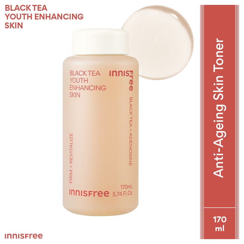 Innisfree Black Tea Youth Enhancing Skin Toner For Anti-Aging & Moisturizing
