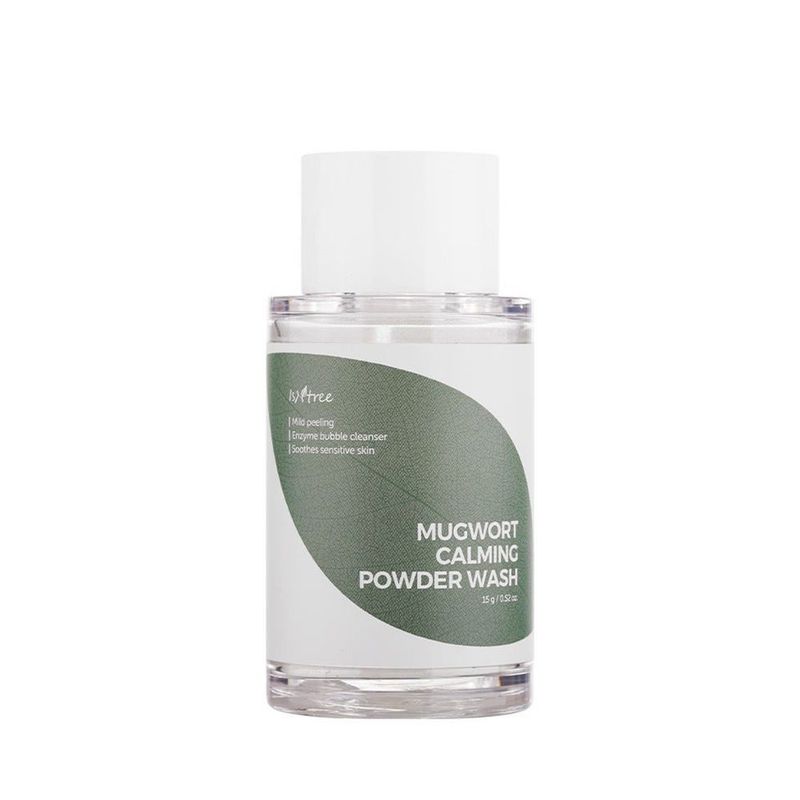 Isntree Mugwort Calming Powder Wash