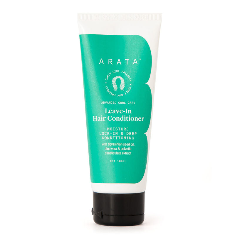 Arata Leave-In Hair Conditioner For Dry, Frizzy, Wavy, Curly Hair Adds Shine And Moisture