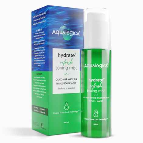 Aqualogica Hydrate+ Refresh Toning Mist with Coconut Water and Hyaluronic Acid 100 ml