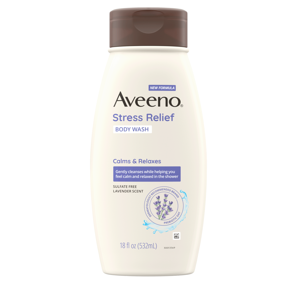 Stress Relief Oat Body Wash, Lavender Scent