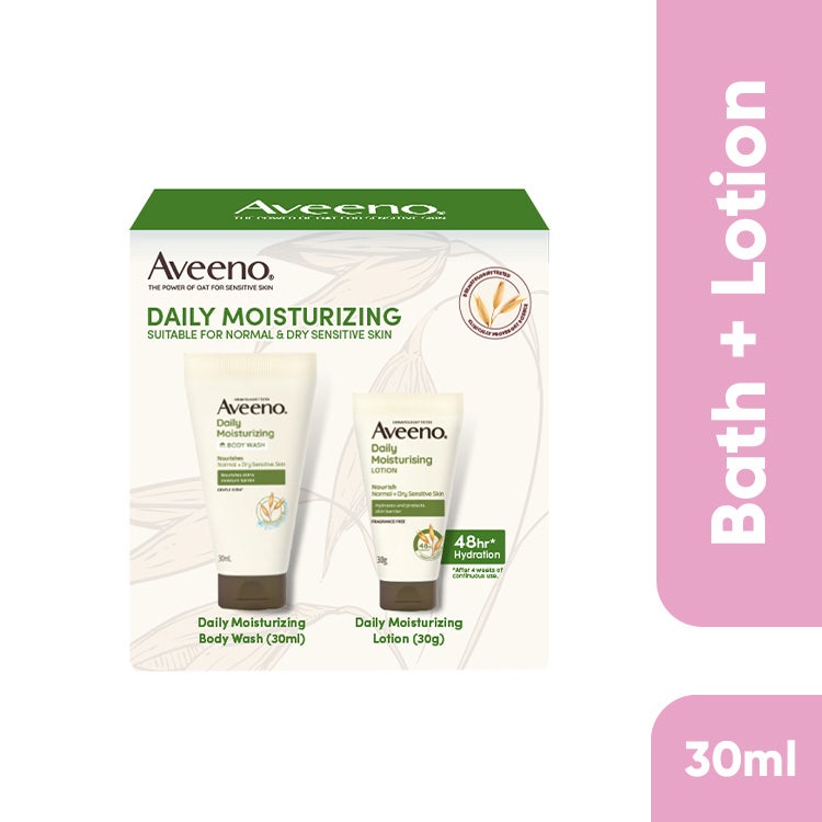 Aveeno Daily Moisturizing Starter Kit#