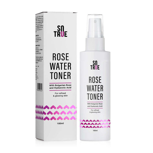 Sotrue Rose Water Spray Face Toner With Bulgarian Rose & Hyaluronic Acid For Refined & Glowing Skin