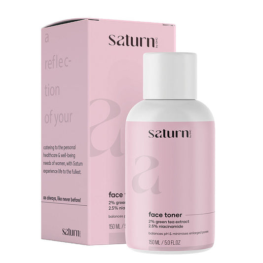 Saturn By Ghc Face Toner With 2% Green Tea Extract 2.5% Niacinamide & Hyaluronic Acid For Tightening Pores
