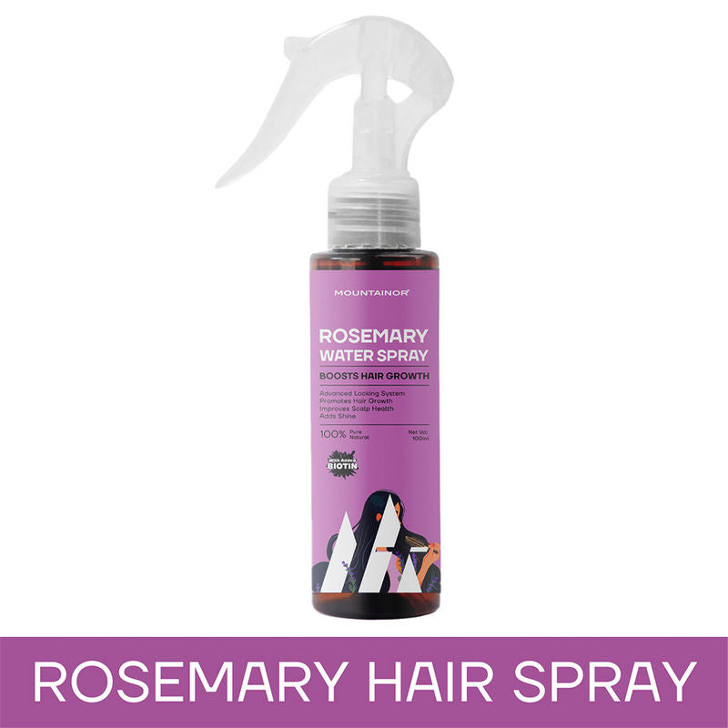 Mountainor Rosemary Water Spray For Hair Growth Helps Reduce Hairfall