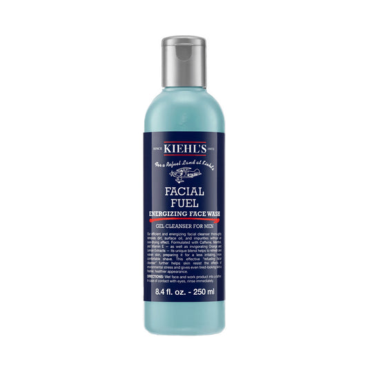 Kiehl's Facial Fuel Energizing Face Wash Gel Cleanser For Men With Orange & Lemon Extracts (250ML)