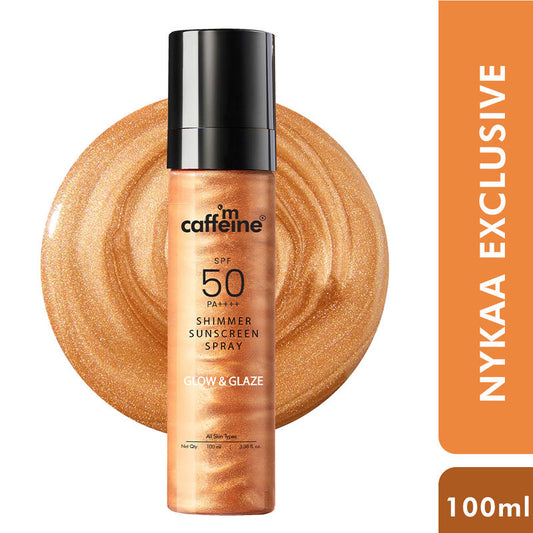 MCaffeine 50 PA++++ Shimmer Sunscreen Spray