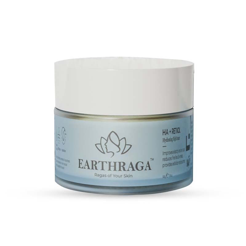Earthraga Ha+Retinol Night Cream With Niacinamide & Aquaxyl