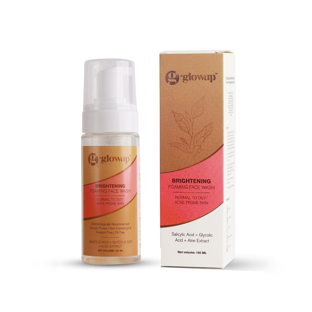 G HK GLOWUP BRIGHTENING FOAMING FACE WASH