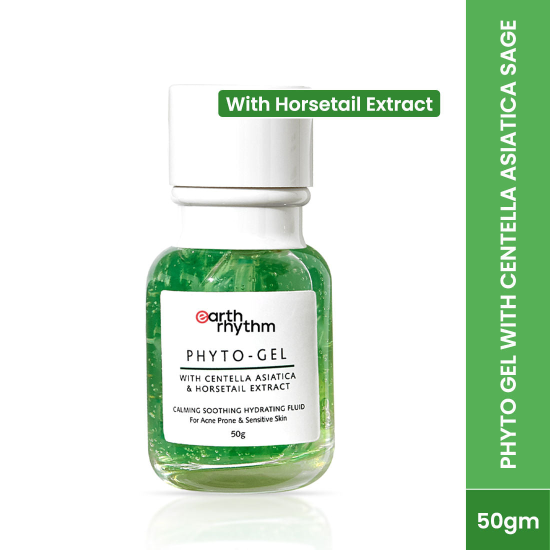 Earth Rhythm Phyto Gel with Centella Asiatica Sage and Horsetail Extract