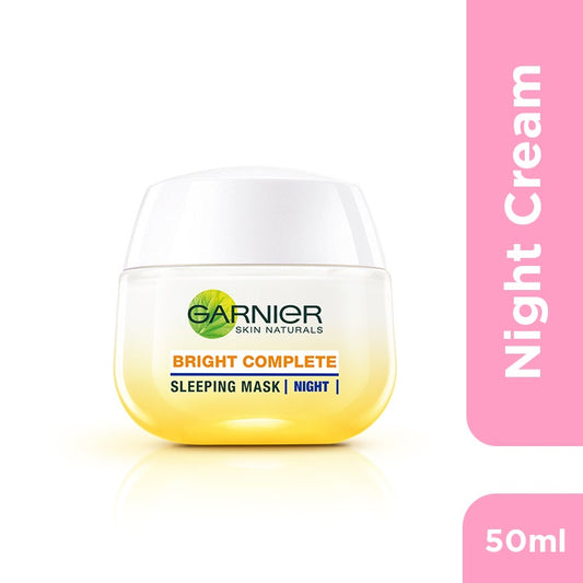 Garnier Skin Naturals Bright Complete Yoghurt Sleeping Night Cream 50Ml