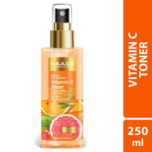 Vaadi Herbals Vitamin C Toner - Tighten Pores & Brightens Skin - Alcohol Free