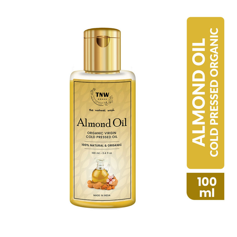 TNW The Natural Wash Pure Almond Oil Badam Rogan For Glowing Face & Body And Healthy Hair