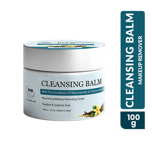 TNW The Natural Wash Cleansing Balm Niacinamide & Chamomile For Nourishing Makeup Remover