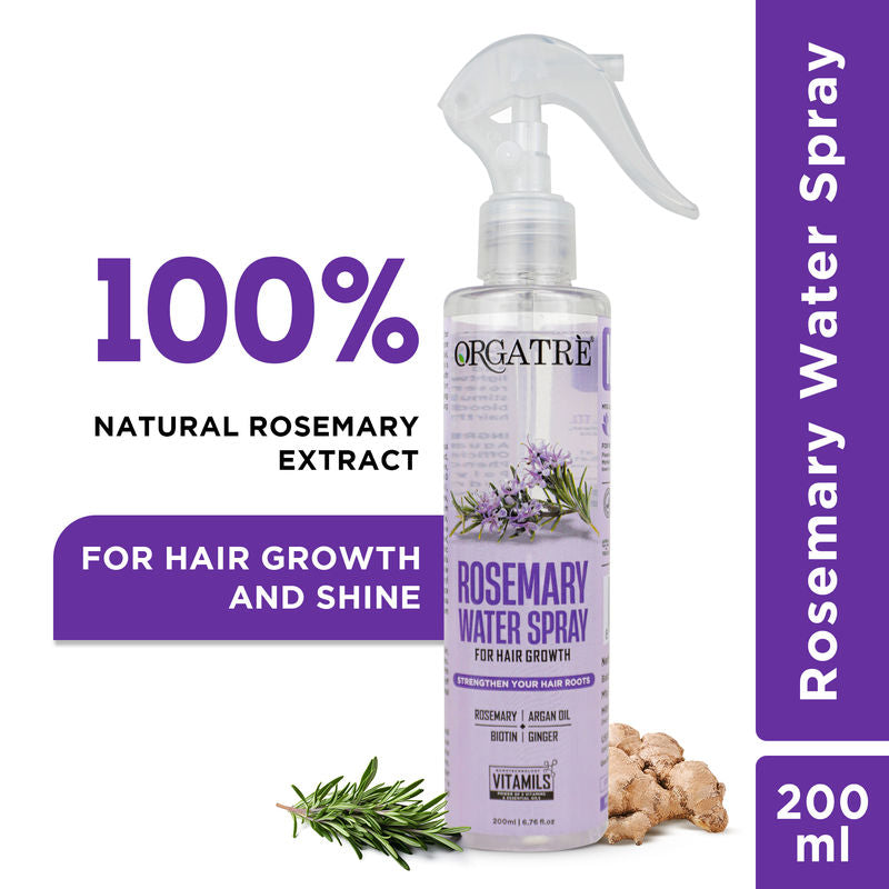 Orgatre 100% Rosemary Water Spray