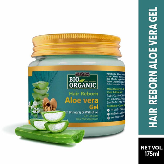 Indus Valley Bio Organic Hair Color Reborn Aloe Vera Gel