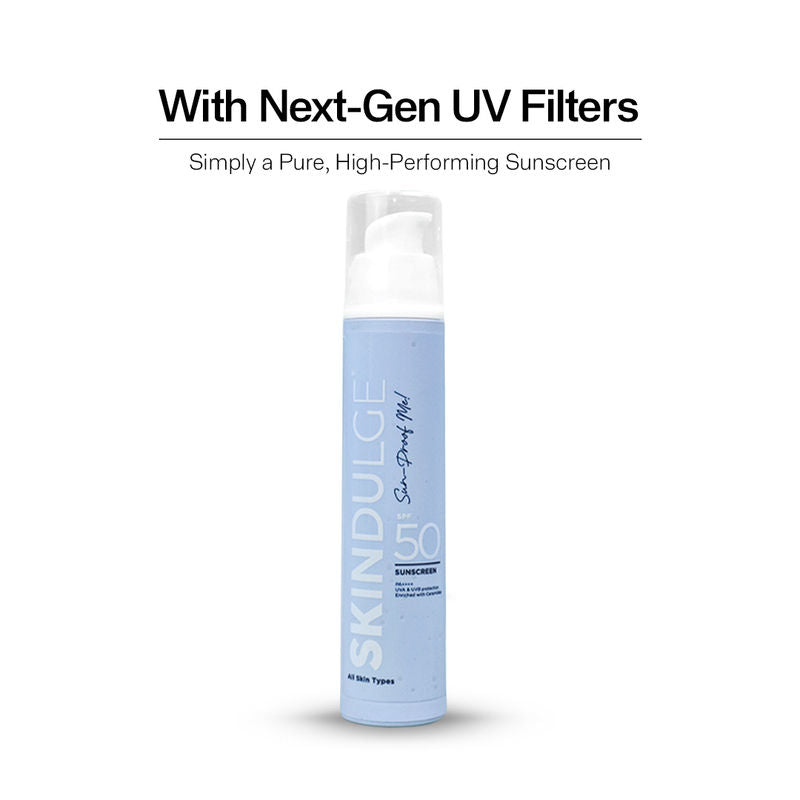 Skindulge SPF 50, PA++++ with Ceramides, New Age Filters & Non-sticky