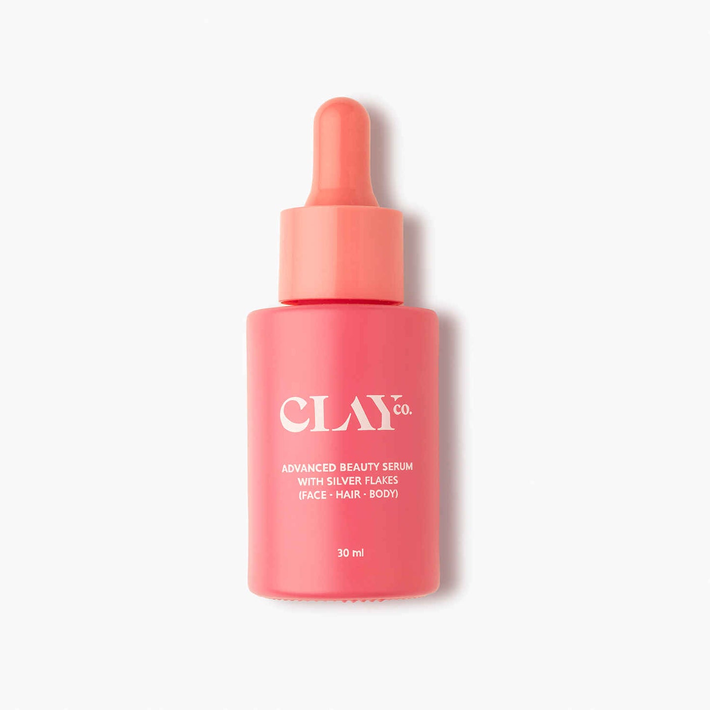 ClayCo Advanced Beauty Serum with Silver flakes & AHA - Hydrating, Moisturizing, Lightweight 30 ml