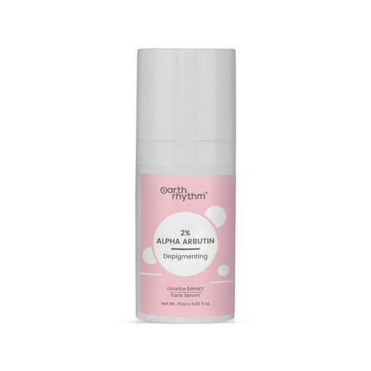 Earth Rhythm 2% Alpha Arbutin Depigmenting Face Serum with Licorice Extract