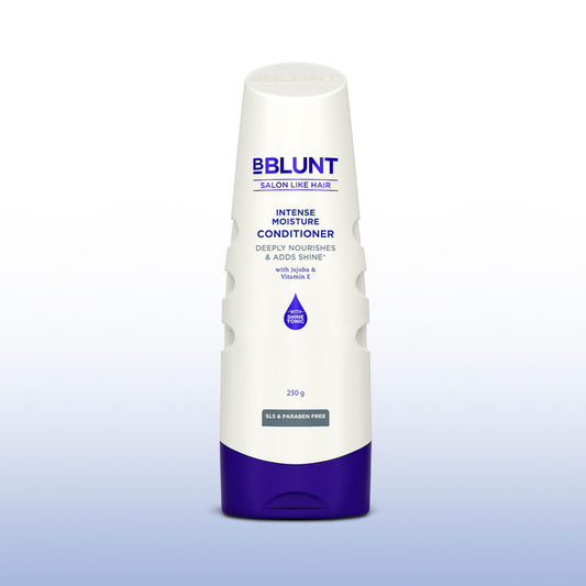 BBlunt Intense Moisture Conditioner With Vitamin E & Jojoba For Dry & Frizzy Hair