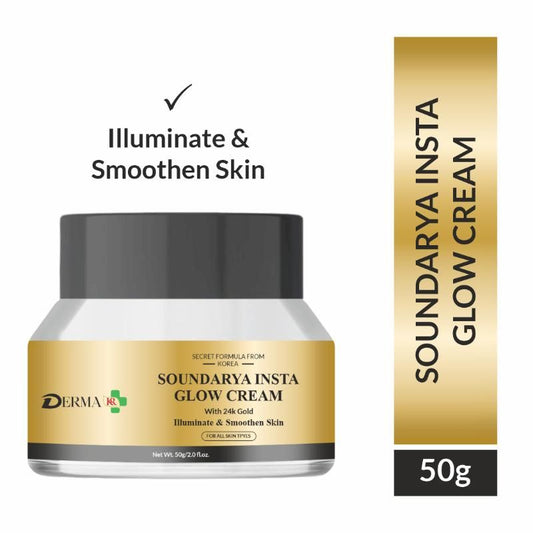 DERMA KR Soundarya Insta Glow Cream With 24K Gold