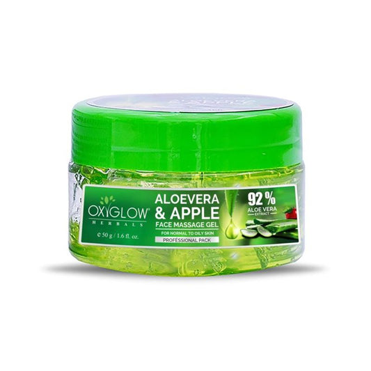 Oxyglow Herbals Aloevera Apple Face Massage Gel