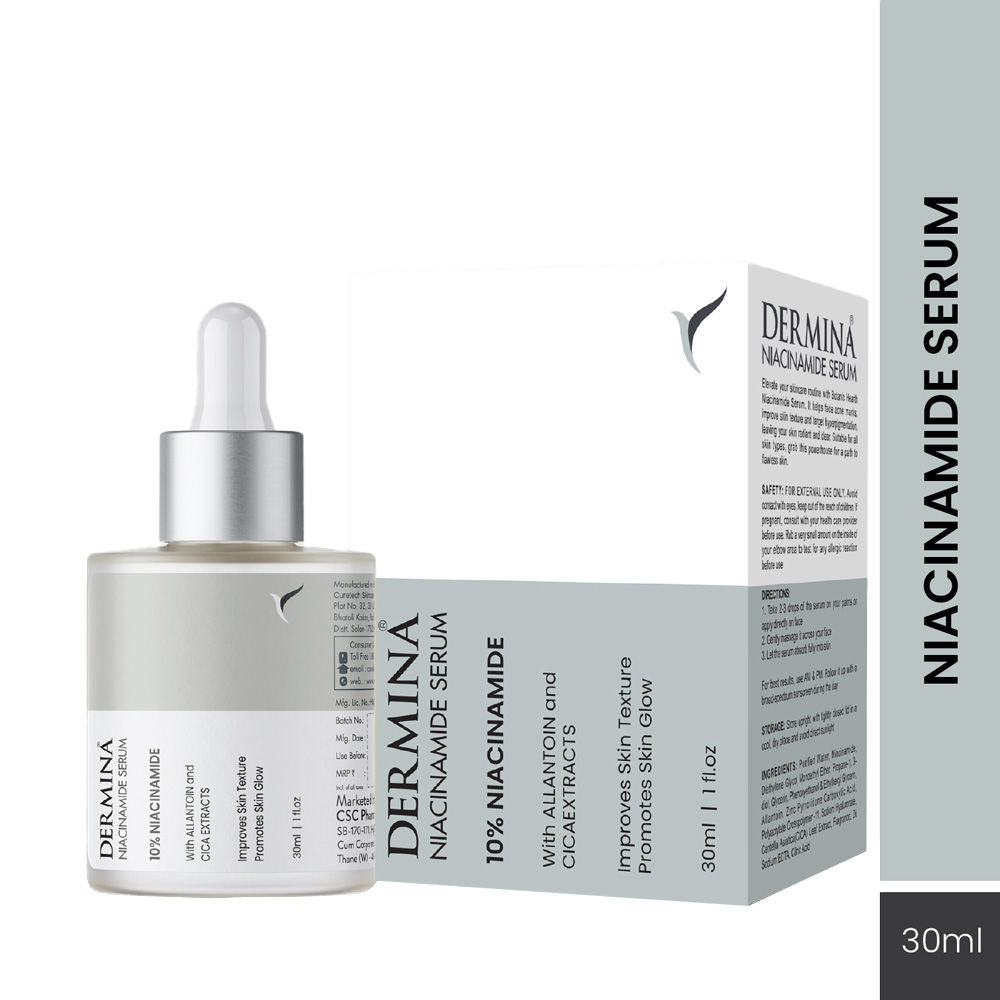 DERMINA Niacinamide Serum Powered With Allantoin And Cica Extracts