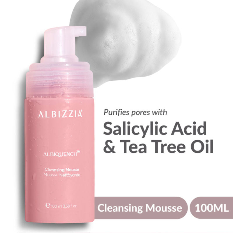 ALBIZZIA Cleansing Mousse 1% Salicylic Acid Face Wash
