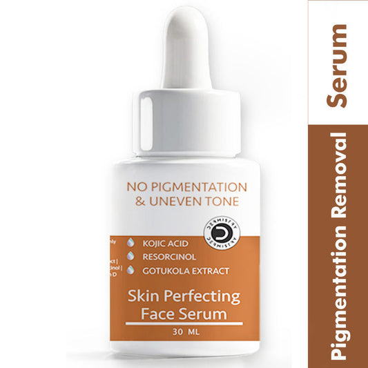DERMISTRY 2% Kojic Acid Pigmentation Spots Removal Whitening Brightening Glowing Fairness Face Serum