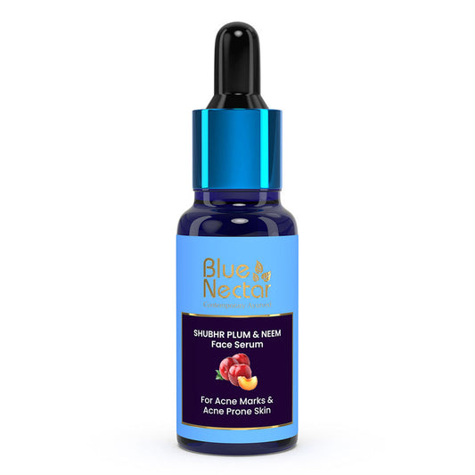 Blue Nectar Plum Face Serum for Acne Prone Skin & Acne