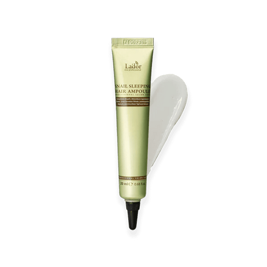 La'dor Snail Sleeping Korean Hair Ampoule - Overnight Treatment Mask with Snail Mucin & Keratin